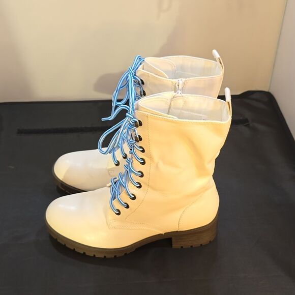 BRAND NEW DREAM PAIRS LACE-UP ROUND-TOE WOMEN'S BOOTS - Picture 4 of 14